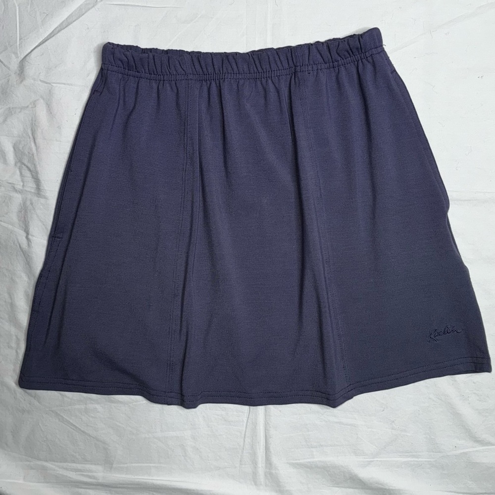 Kaelin - Vintage Women's Purple Skort With Pockets